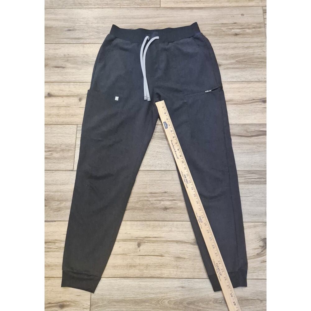 Fabletics Pants Mens M Black Feel Good Performance Joggers Zip Pocket - Picture 3 of 7